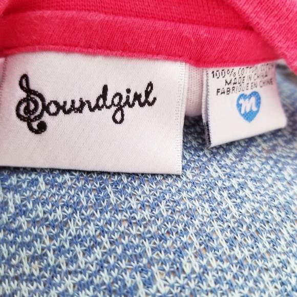 Soundgirl Star T-Shirt with Pockets - medium red - Picture 6 of 6